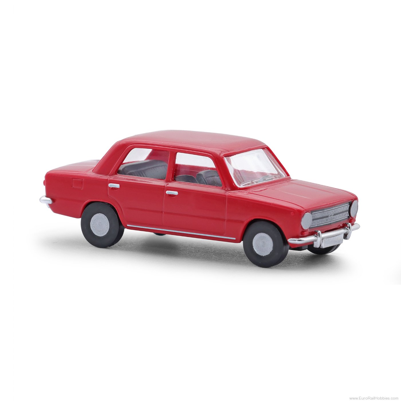 Busch 87025 Busch Fiat 124 Sedan, Red