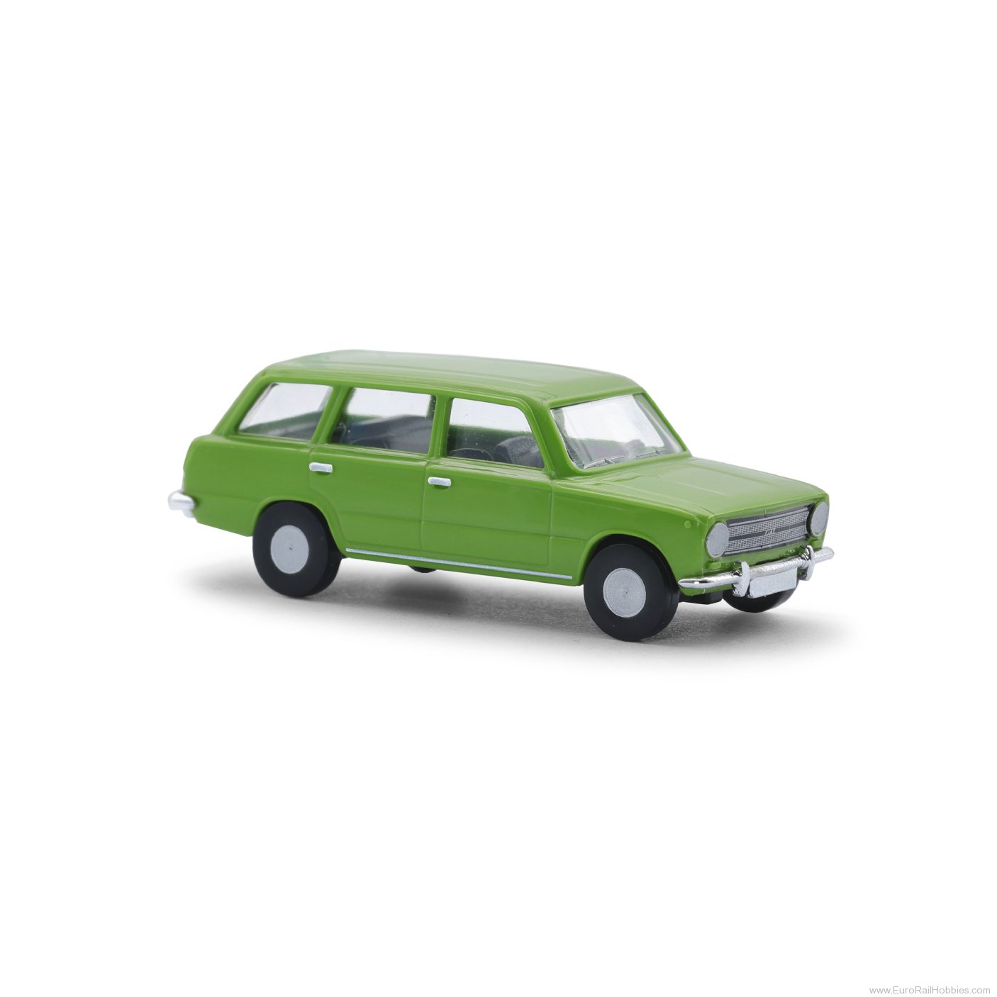 Busch 87077 Busch Fiat 124 Station wagon, Green