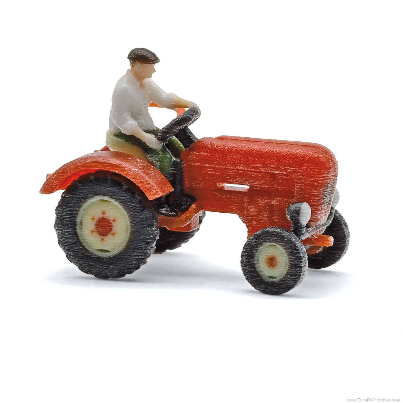 Busch 87503 Busch Traktor Junior mit Bauer     FORMNEUHEI