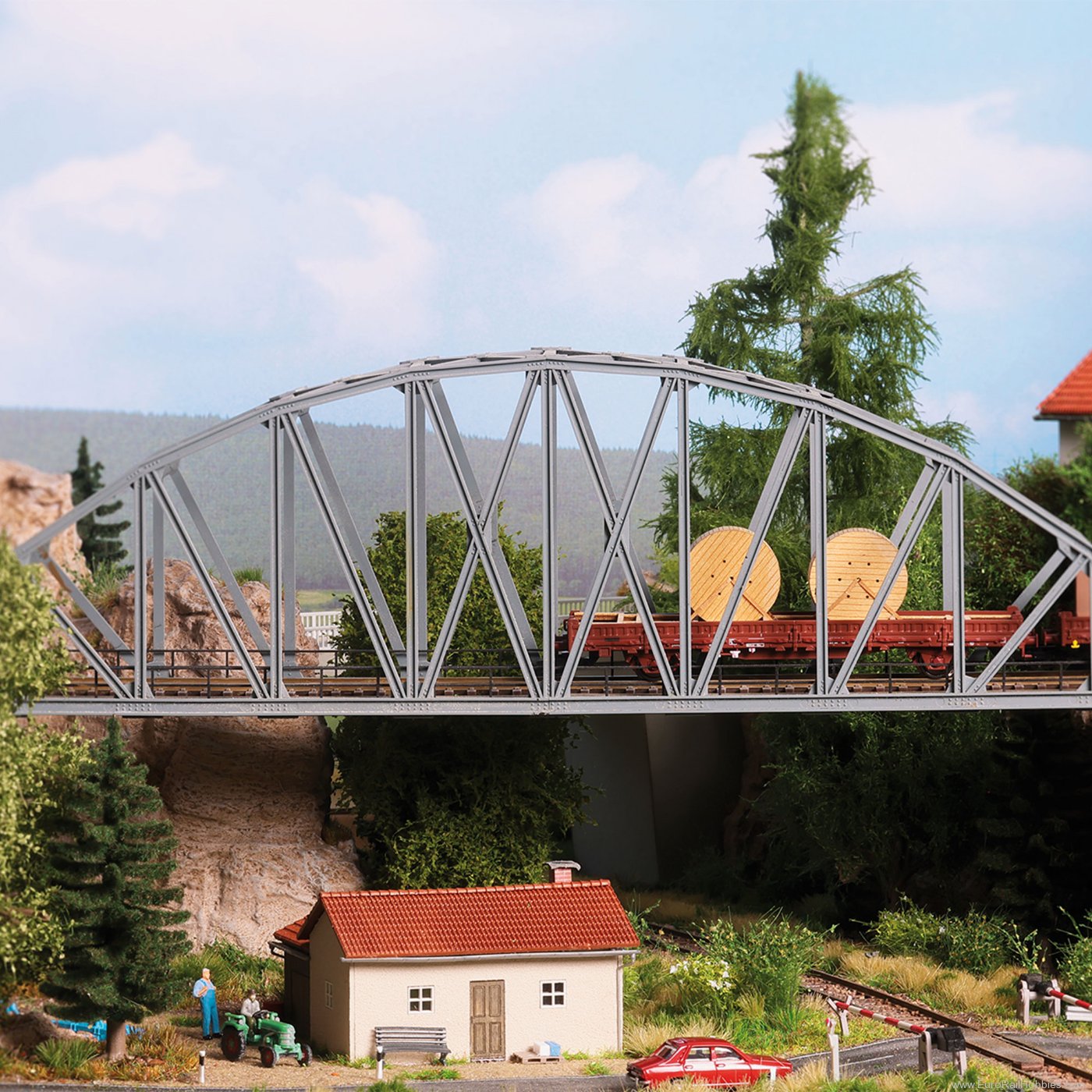 Busch 8844 Busch Steel arch bridge