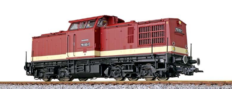 ESU 31765 DR V100, 110 300 Diesel Locomotive, (Old Red)