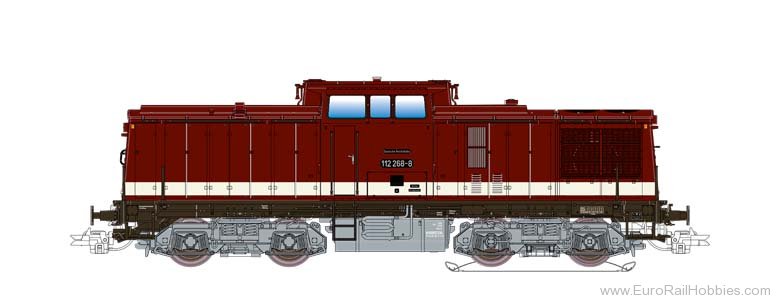 ESU 31767 DR V100, 112 268 Diesel Locomotive, (Old Red)