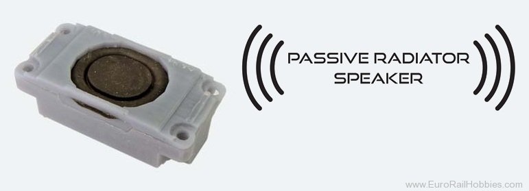 ESU 50351 Passive Radiator Speaker 17mm x 35mm x 14.8mm