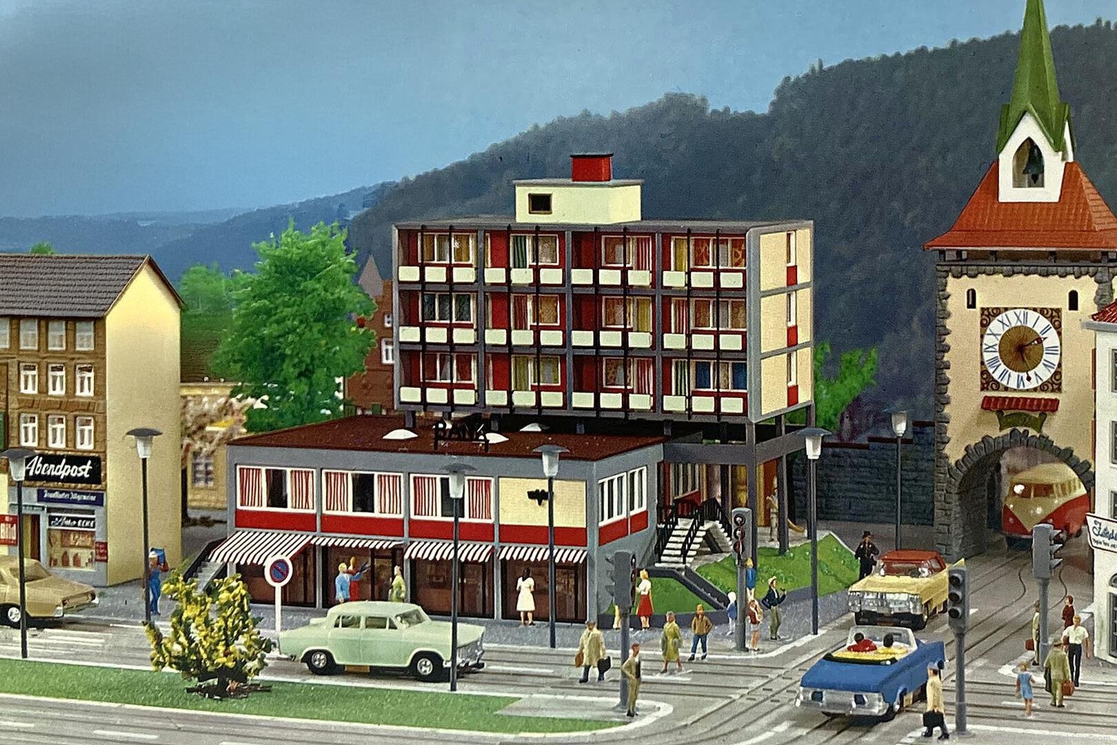 Faller 109928 B-928 Modern bank building
