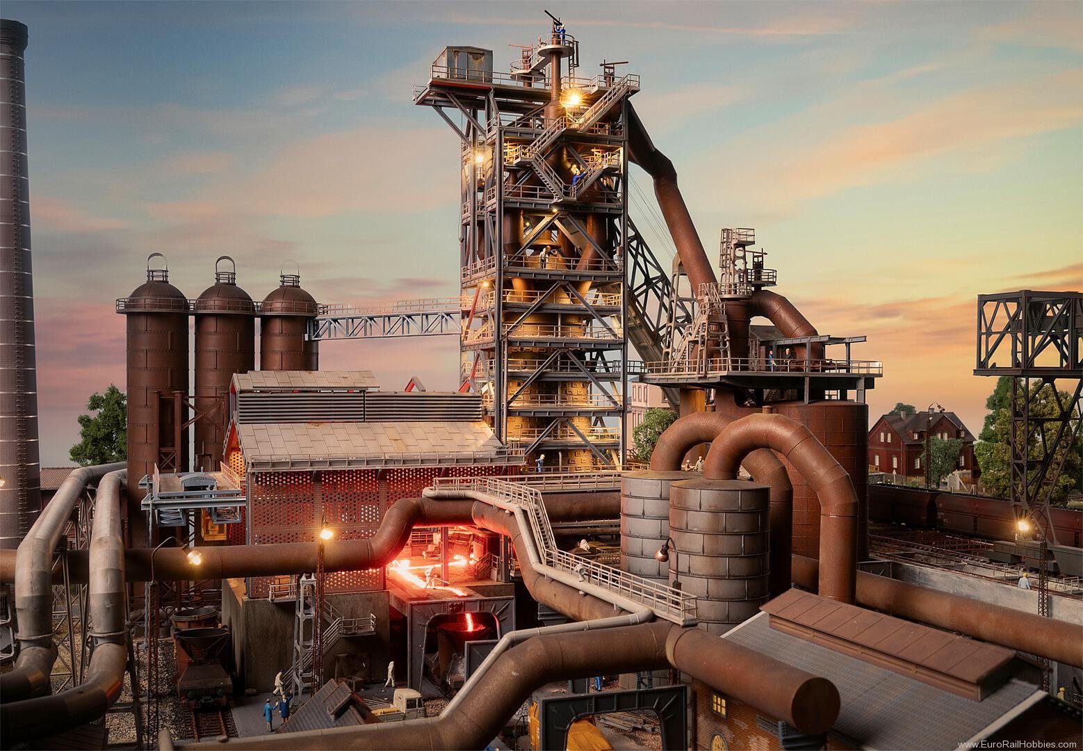Faller 130026 Blast Furnace with Casting Hall - 2026 80 Yea