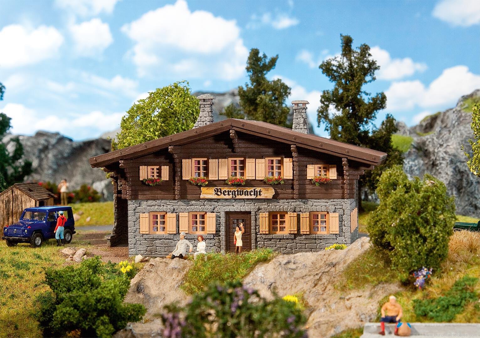 Faller 130326 Mountain rescue cabin