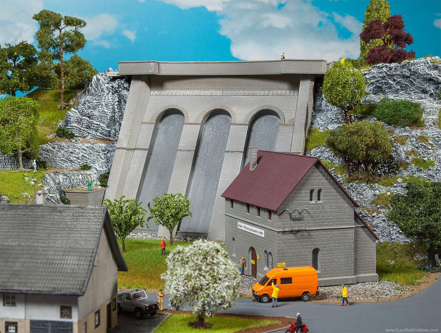 Faller 130943 Power station with dam
