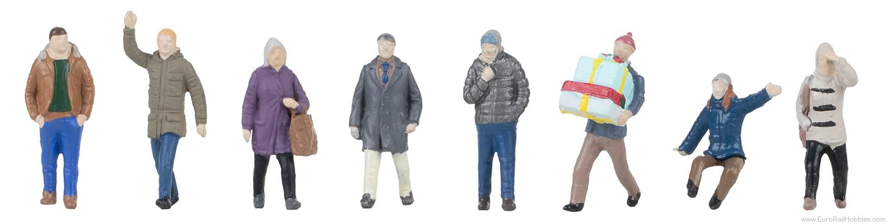 Faller 151711 Passers-by in winter