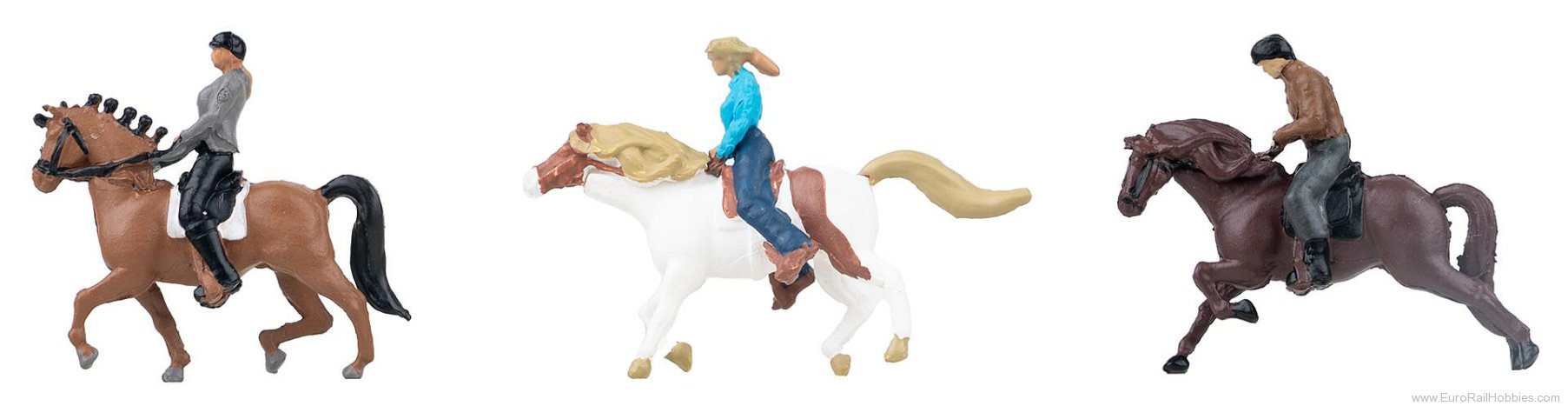 Faller 151746 3 Horse and Riders