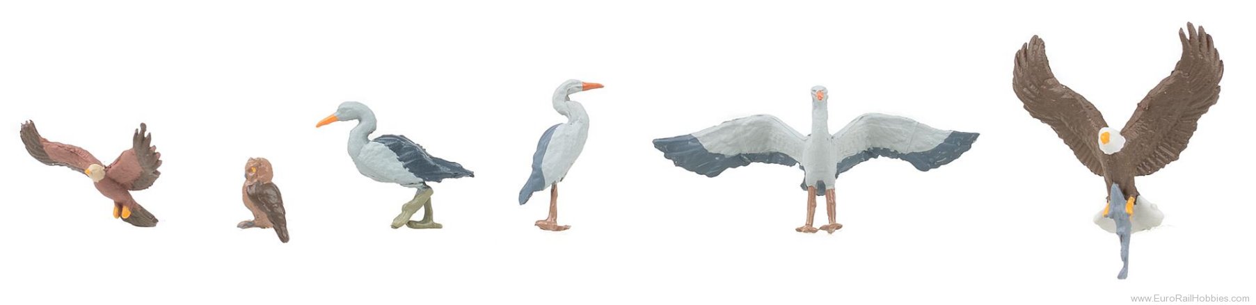 Faller 151931 6 Wild Birds