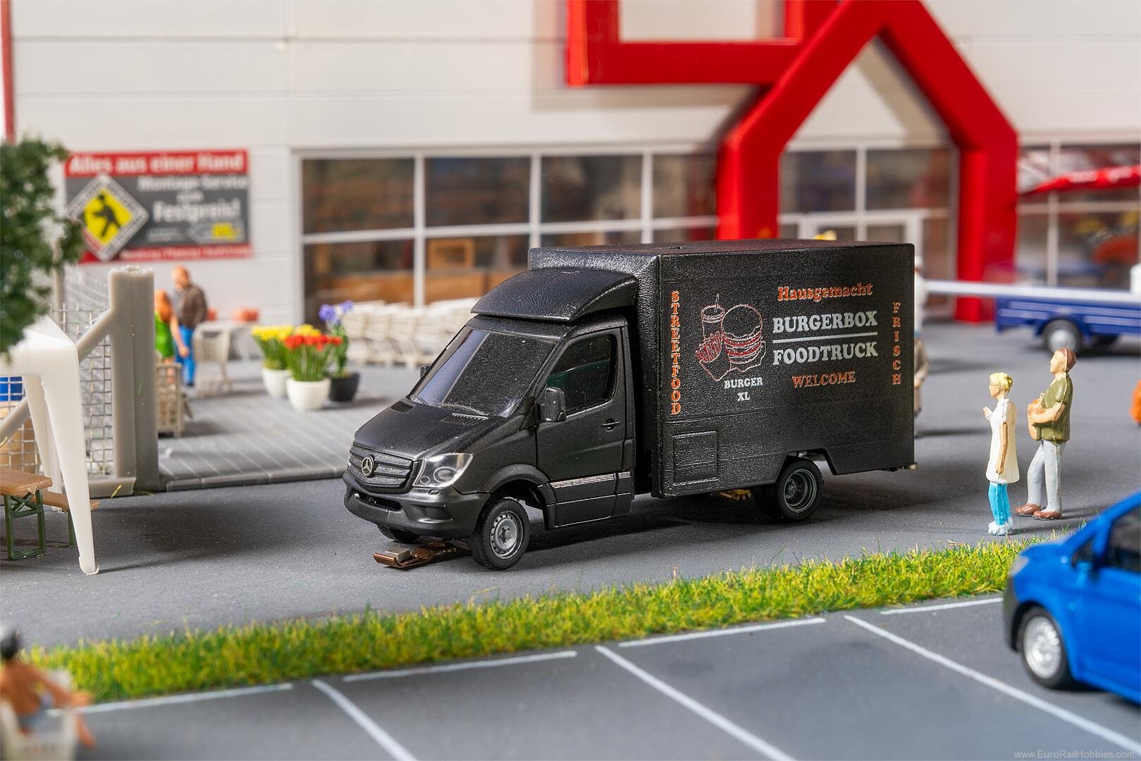 Faller 161324 Car System Digital MB Sprinter Foodtruck (HER