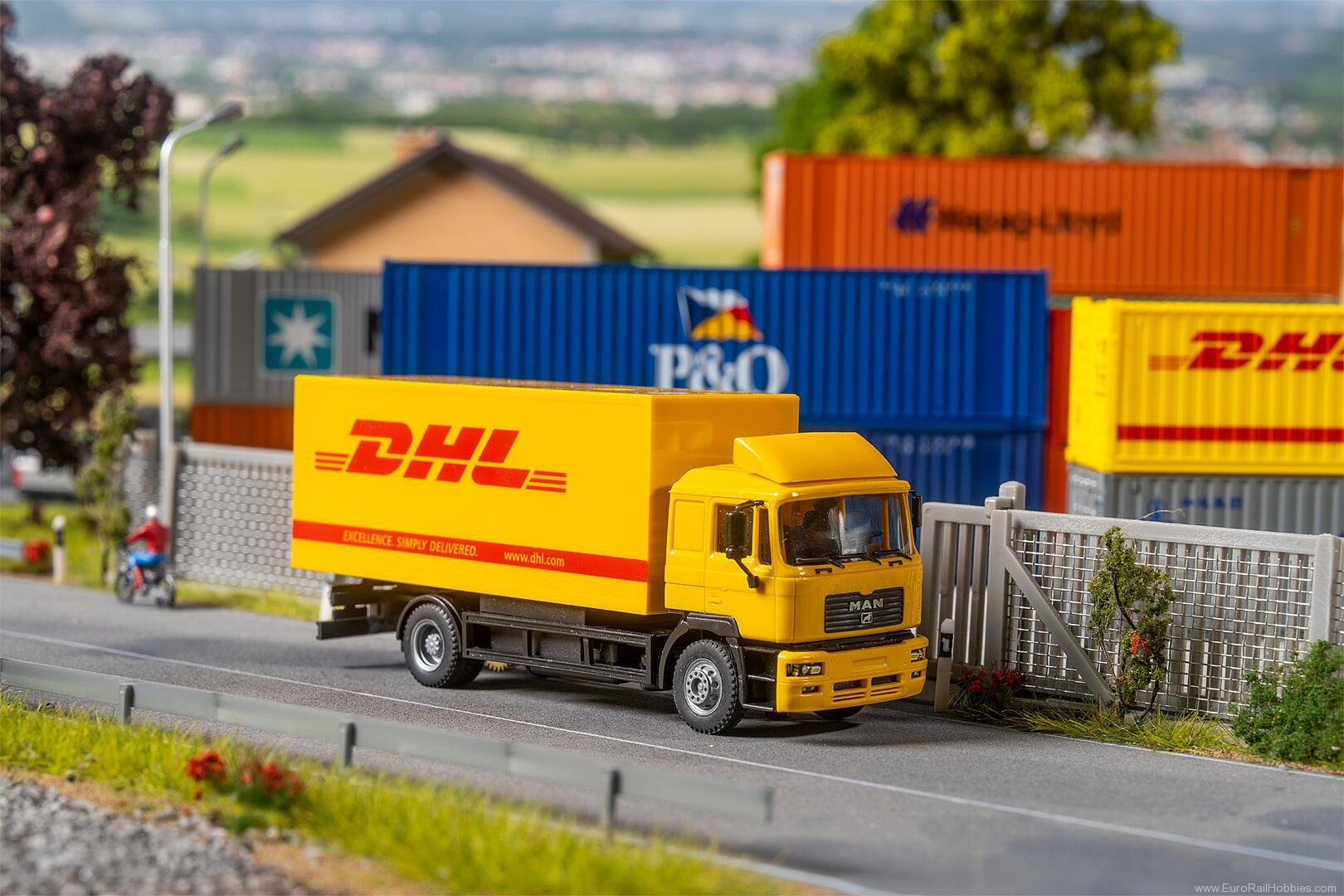 Faller 161326 Car System Digital Truck MAN F 2000 DHL (Herp