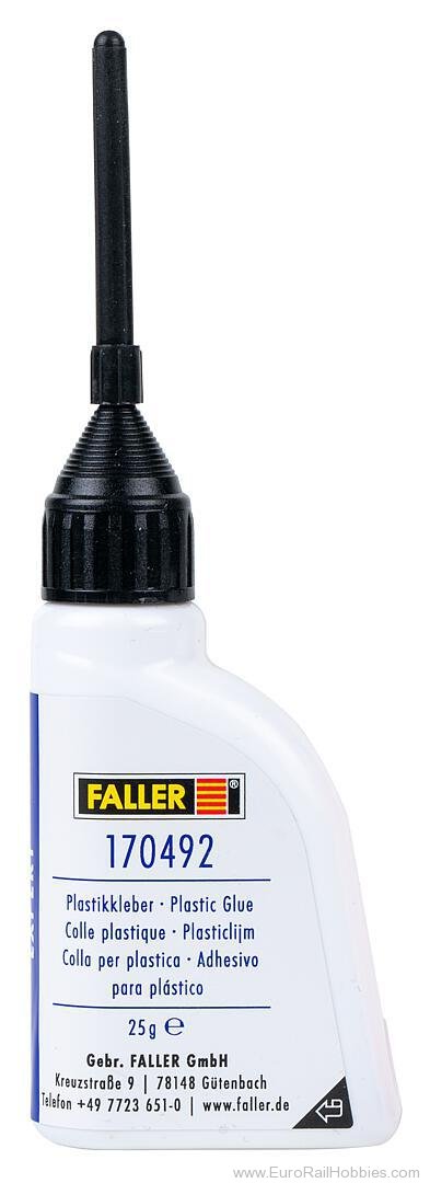 Faller 170492 EXPERT, Plastic glue, 25 g, DE & FR