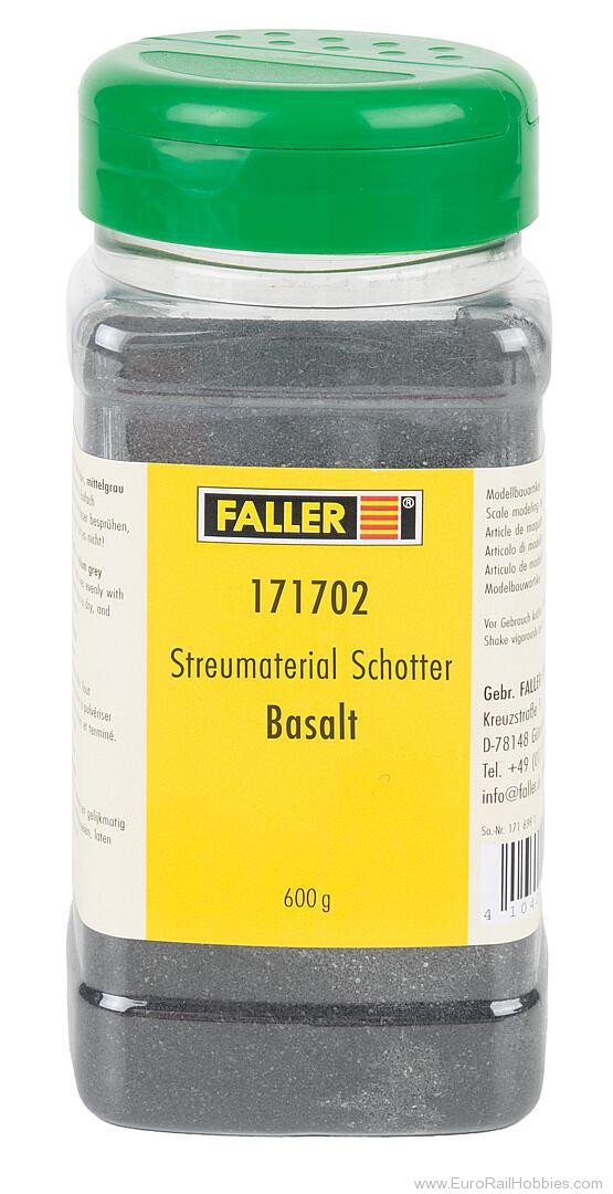 Faller 171702 Gritting material Gravel, basalt, 600 g