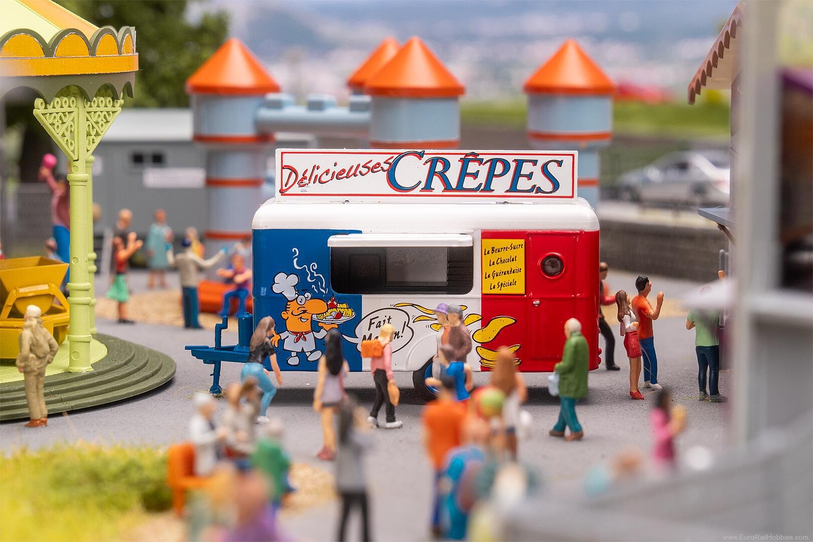 Faller 182301 Crepes Sales trolley