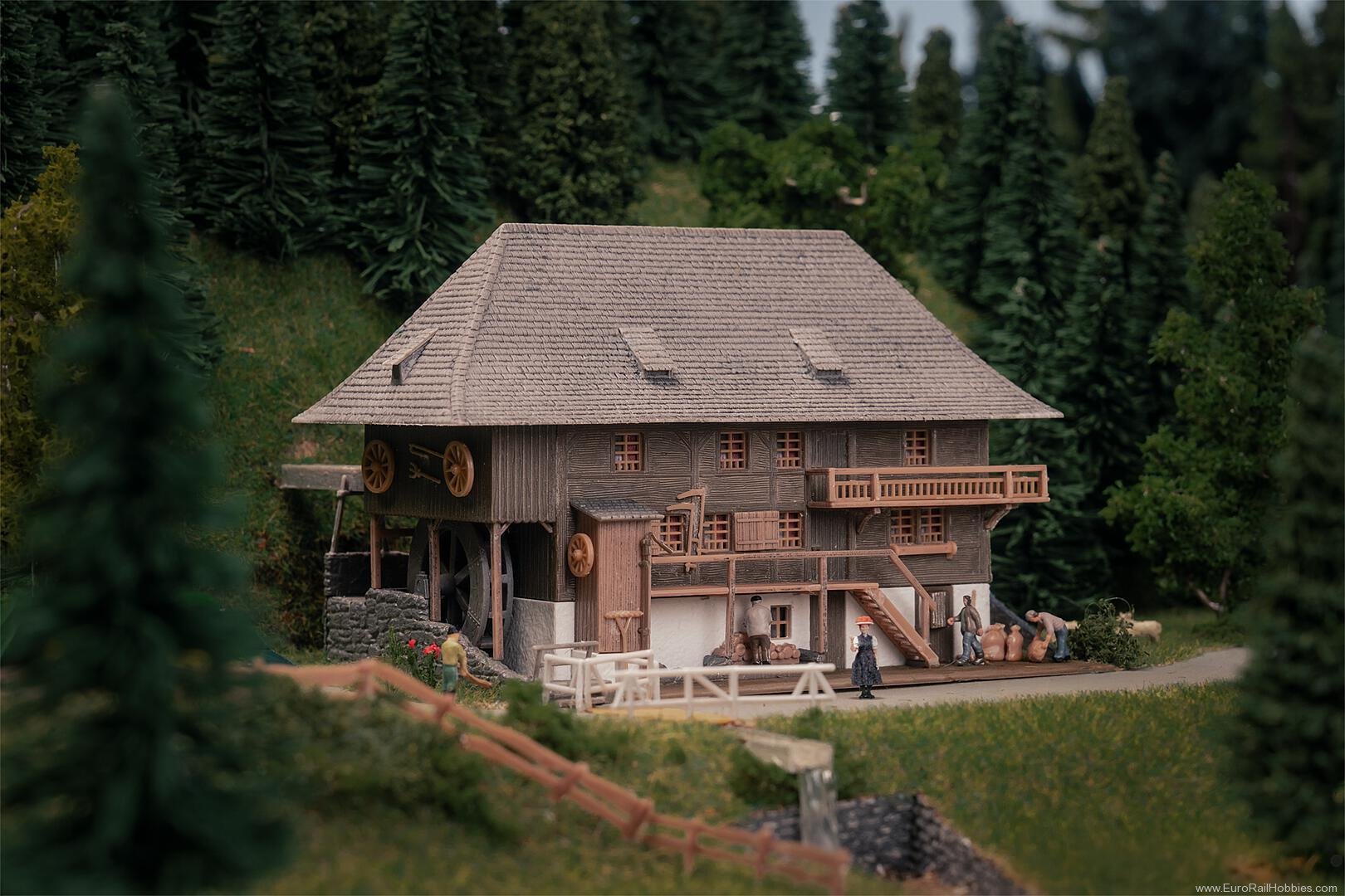 Faller 232012 Ohlermill with figure Anniversary model