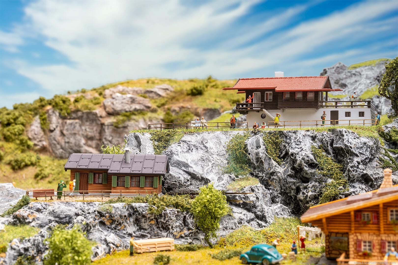 Faller 232131 Hunter's lodge and Mountain Inn