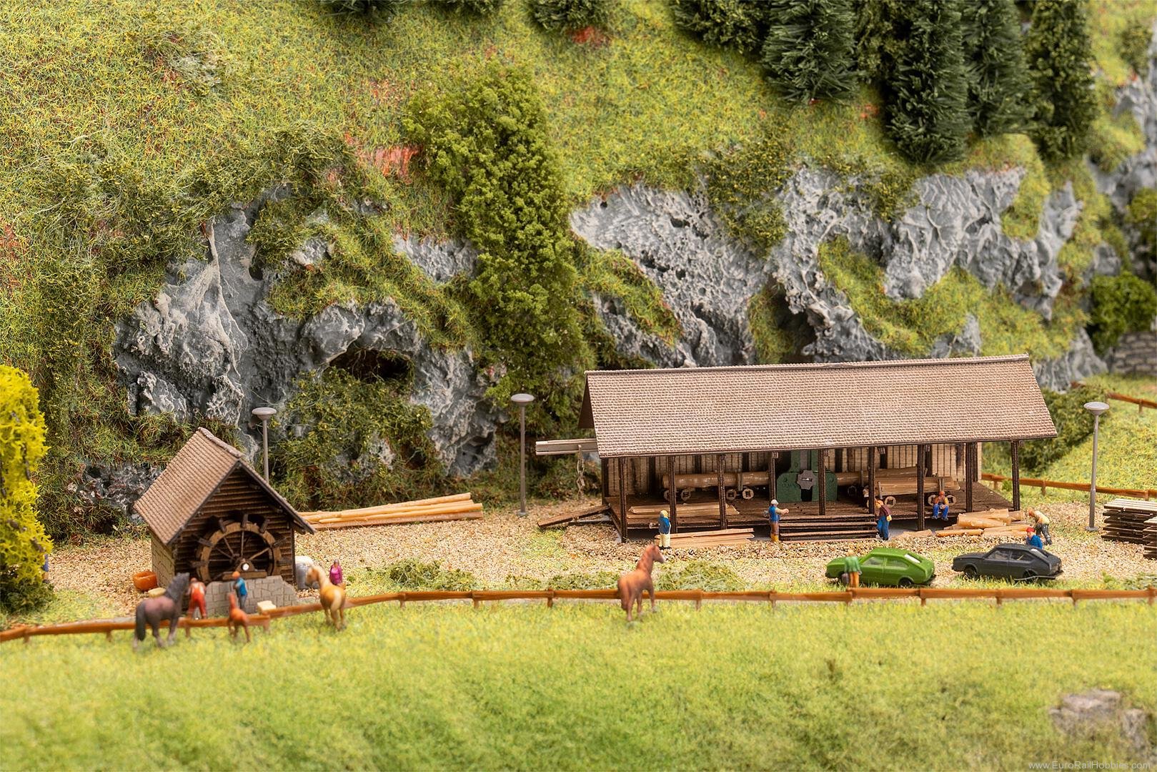 Faller 282756 Sawmill and watermill