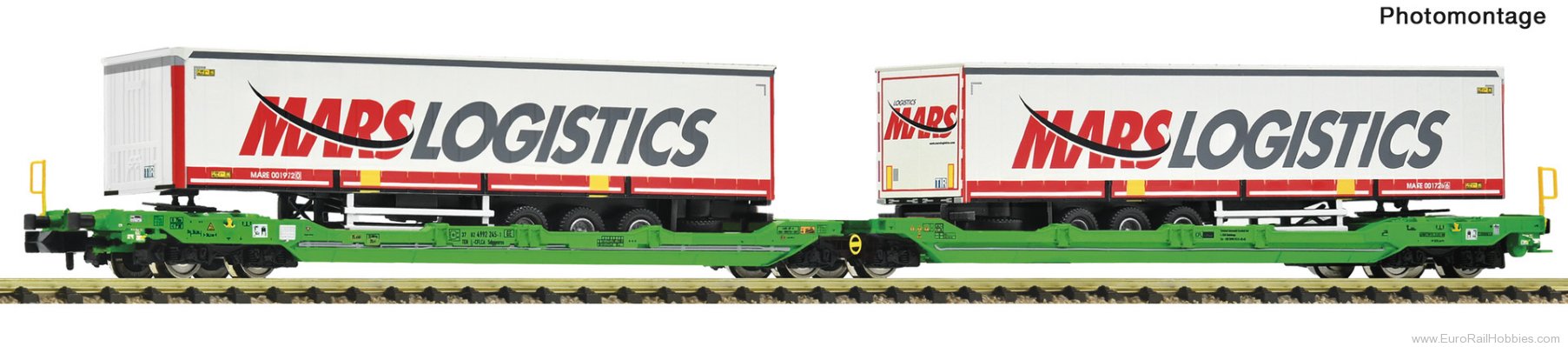 Fleischmann 6660102 CFL Cargo T3000e Articulated Double-Pocket Wa