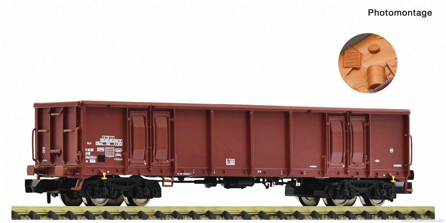 Fleischmann 6660110 DR Open Goods Wagon