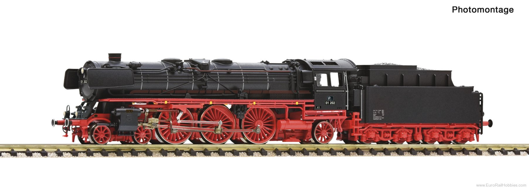 Fleischmann 714574 Verein Pacific Steam Locomotive 01 202 DCC w/