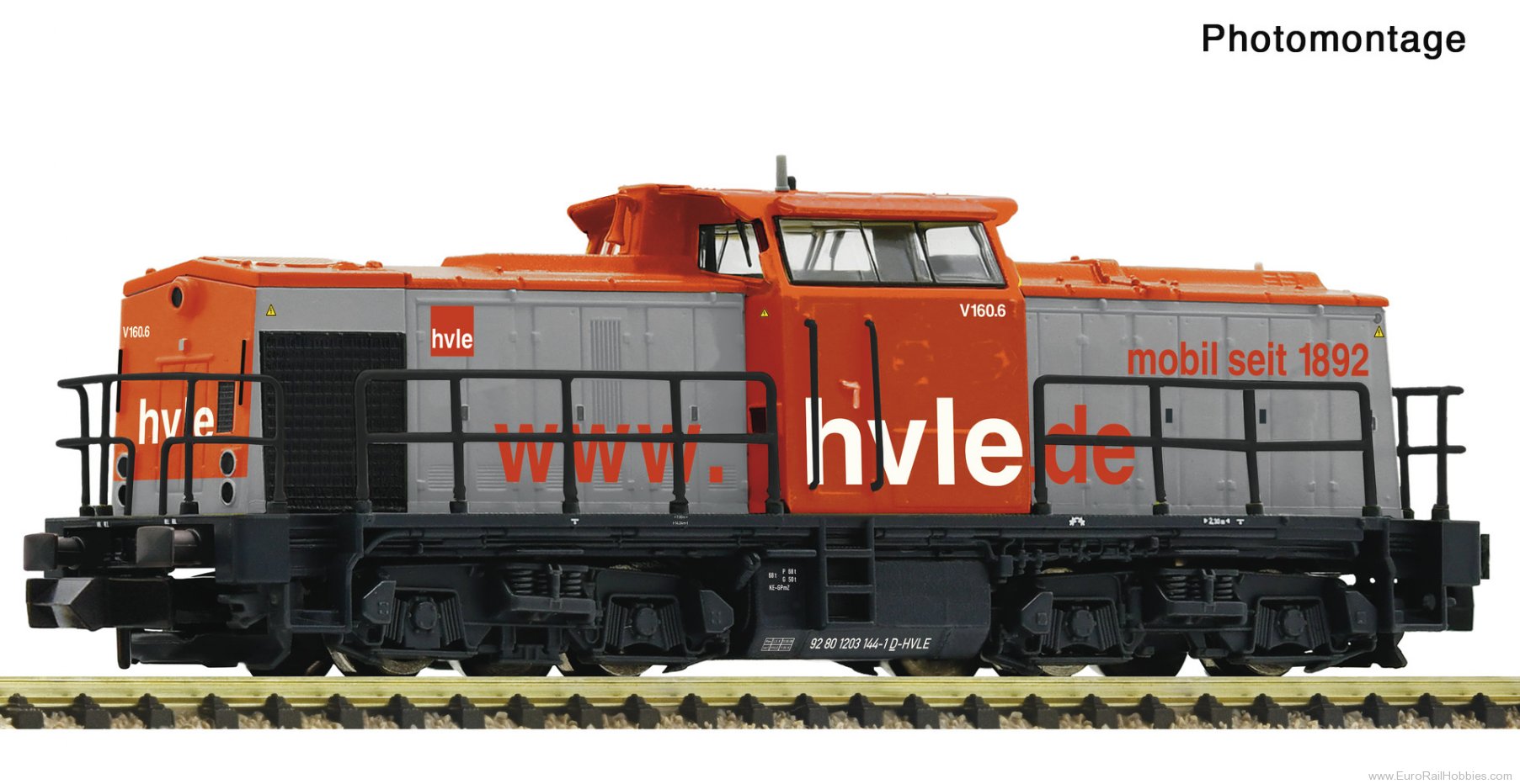 Fleischmann 7360033 HVLE BR 203 Diesel Locomotive