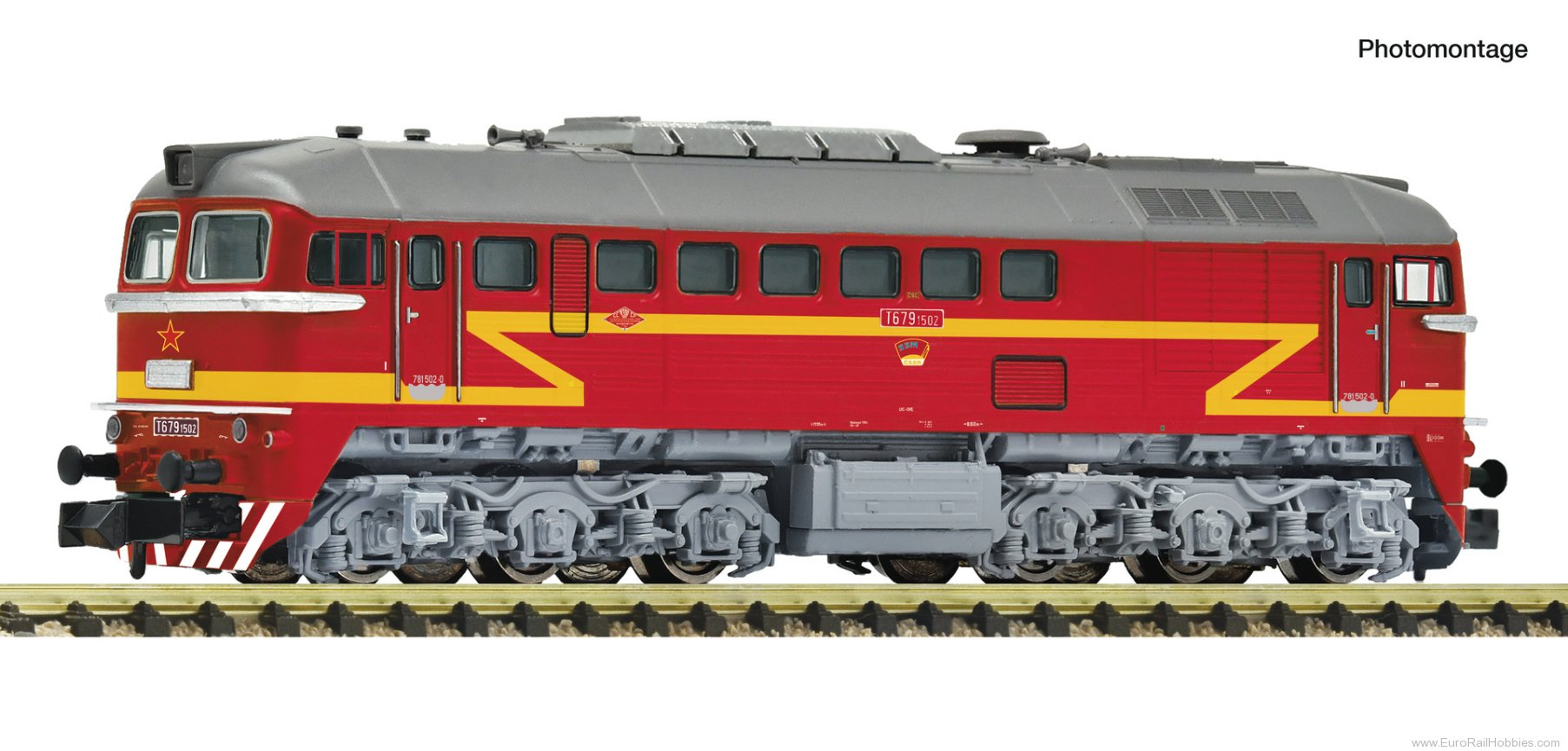 Fleischmann 7370037 CSD T679.1 Diesel Locomotive DCC w/Sound