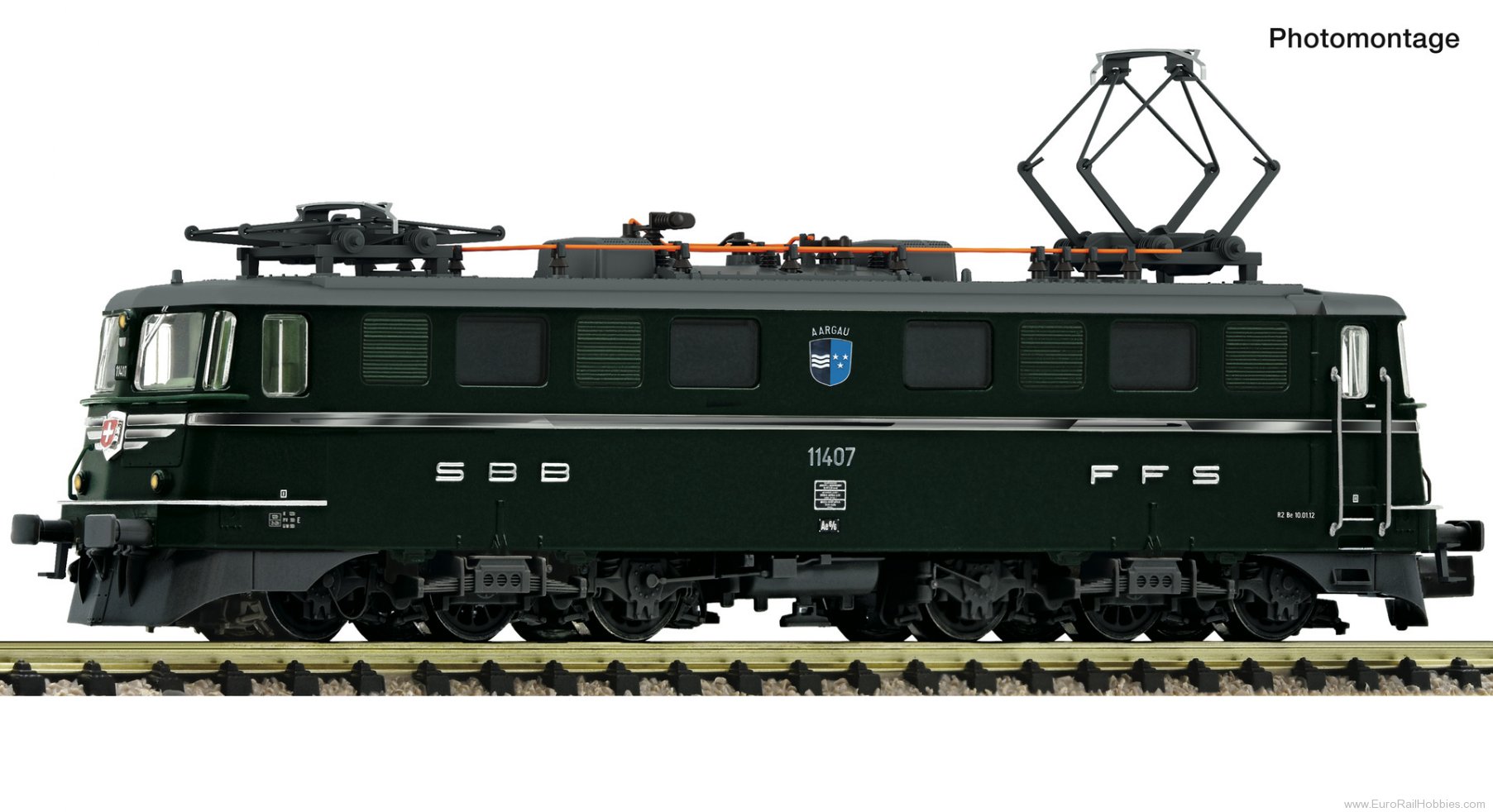Fleischmann 7560037  SBB (Green) Ae 6/6 Electric Locomotive