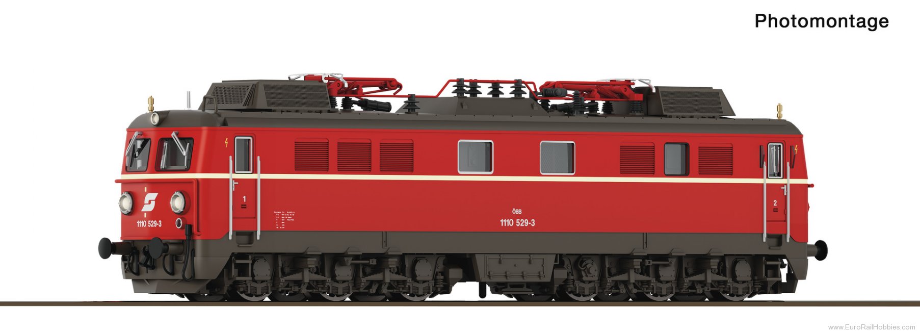 Fleischmann 7560064 E-Lok Rh 1110.5 Ã–BB DC
