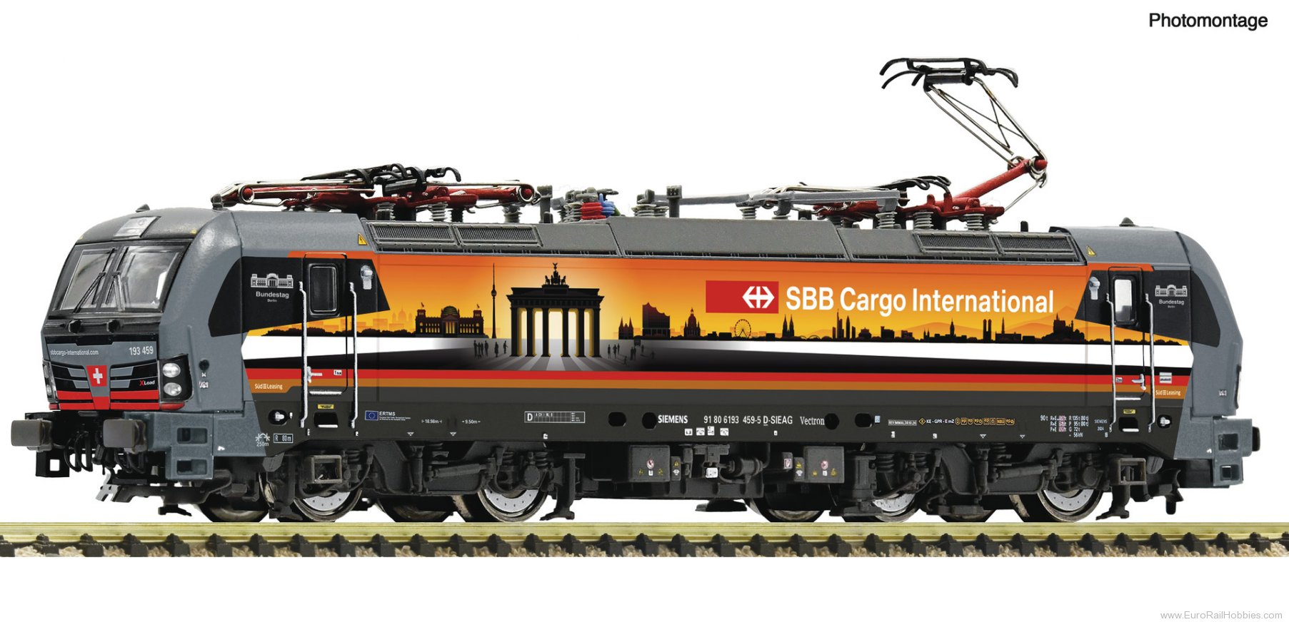 Fleischmann 7560074 SBB DE Piercer193 459 Electric Locomotive