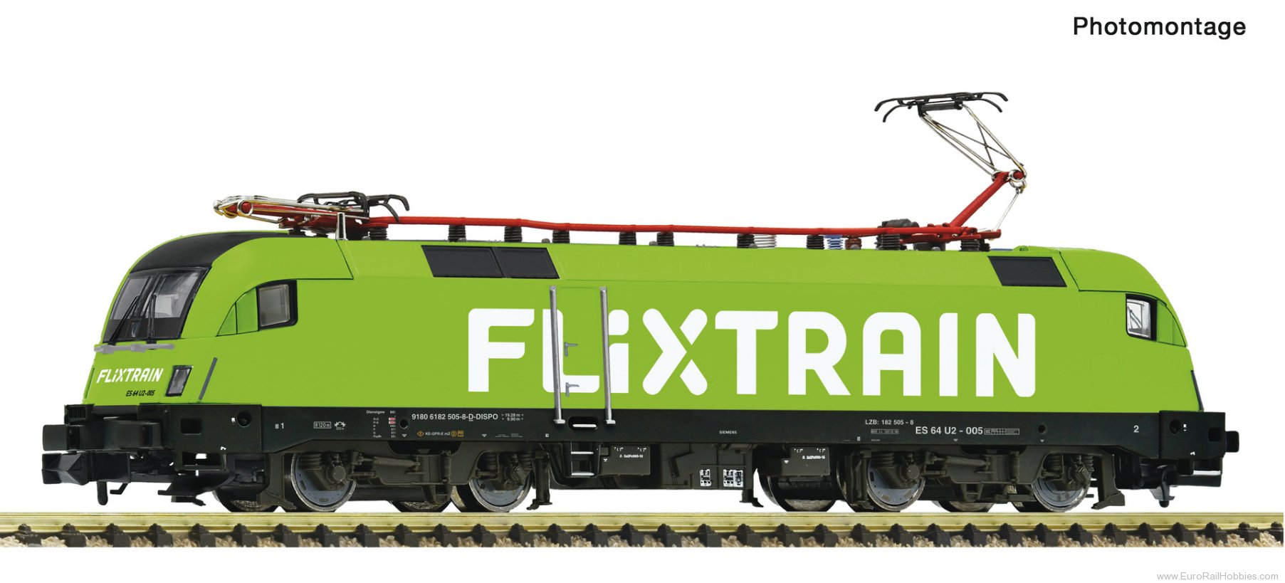 Fleischmann 7560079 FLIXTRAIN BR 182 Electric Locomotive