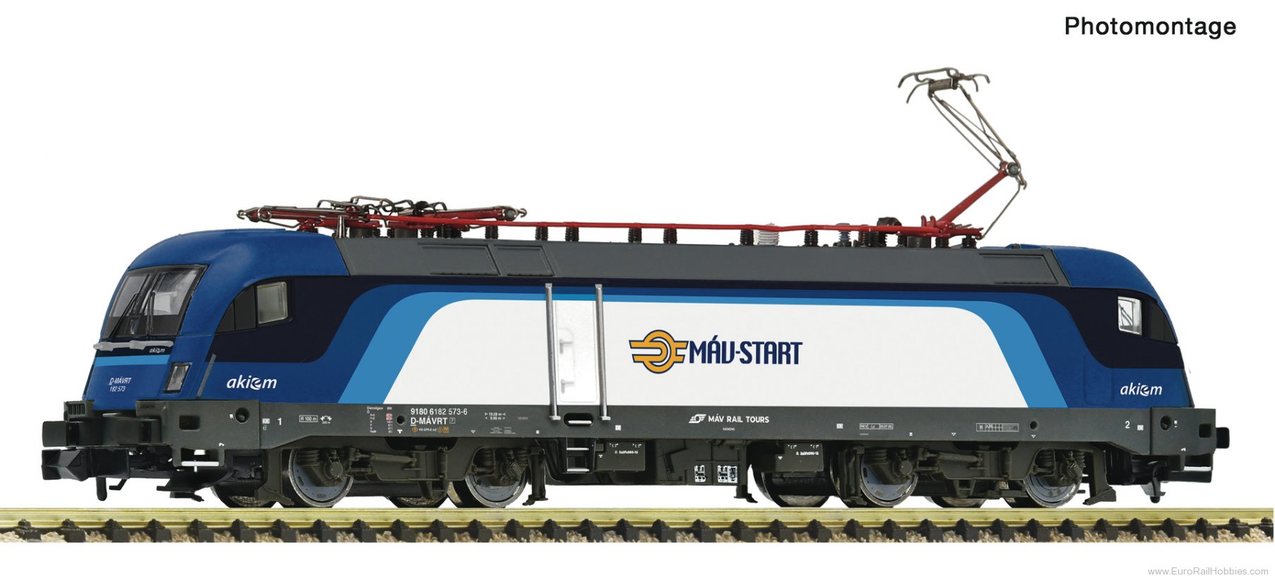 Fleischmann 7560084 MAV BR 182 Electric Locomotive