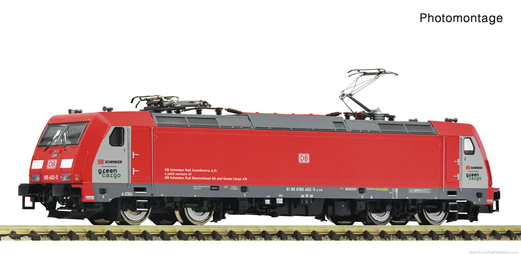 Fleischmann 7560085 DB AG 185 402 'Railion Scandinavia' Electric 
