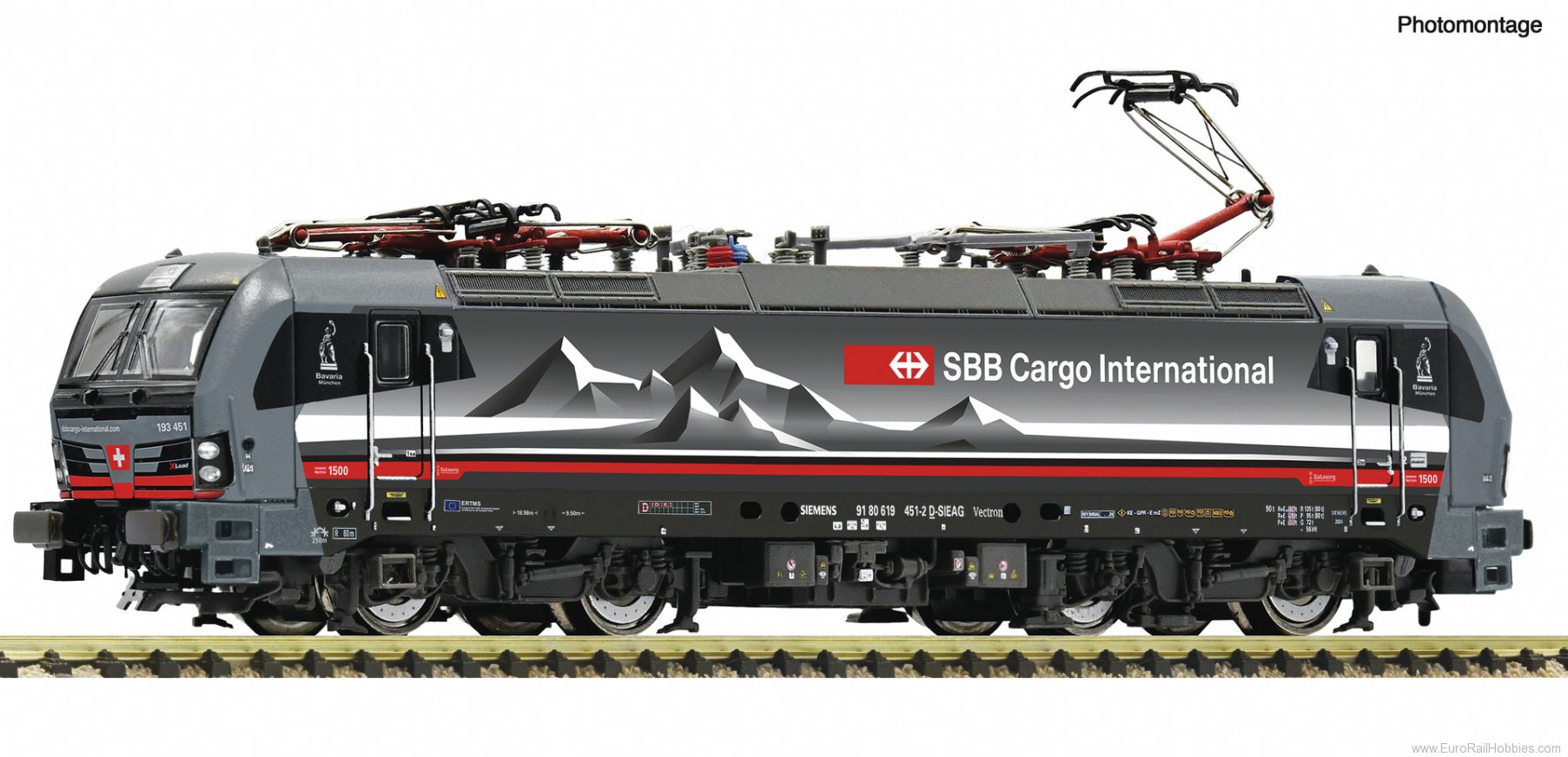 Fleischmann 7570048 SBB Cargo International Electric locomotive 1