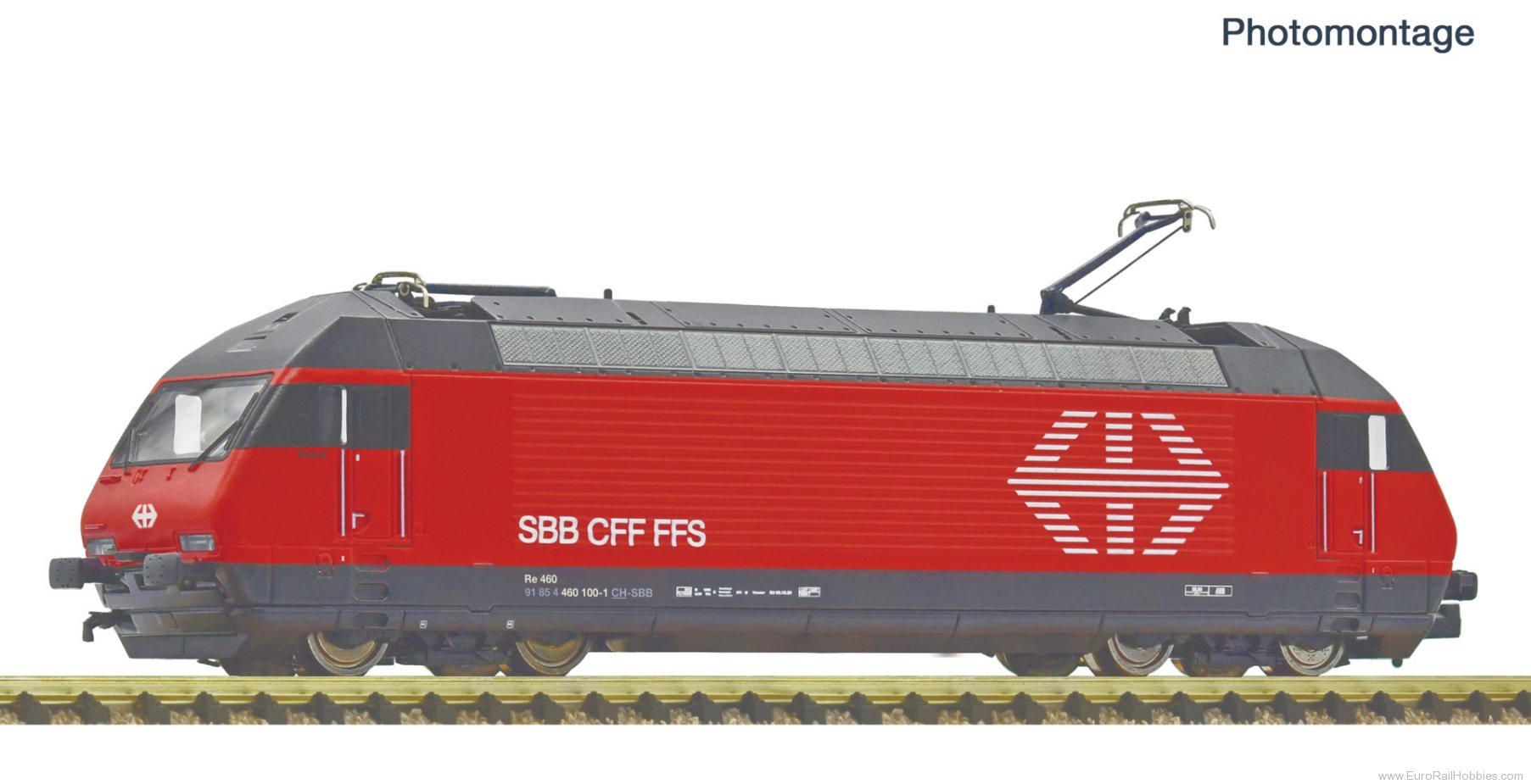Fleischmann 7570050 SBB Re 460 (refit) Electric Locmotive DCC w/S