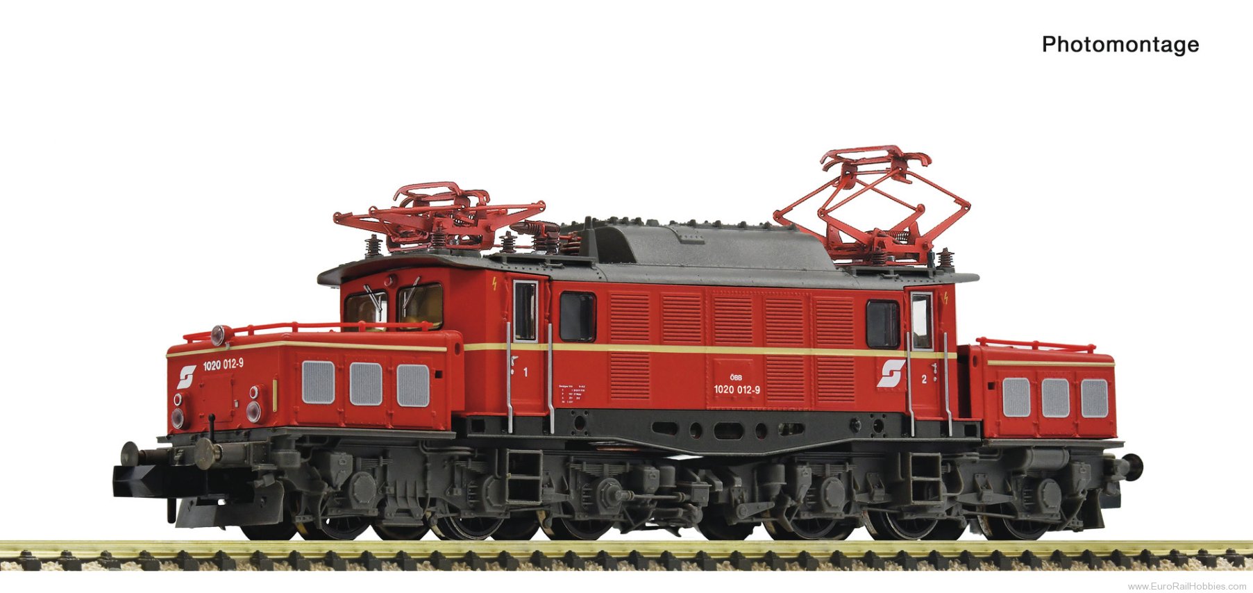 Fleischmann 7570069 OBB Electric Locomotive 1020 012-9 DCC w/Soun