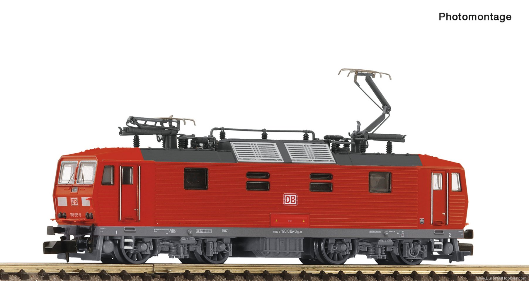 Fleischmann 7570073 DB AG BR 180 Electric Locomotive DCC w/Sound