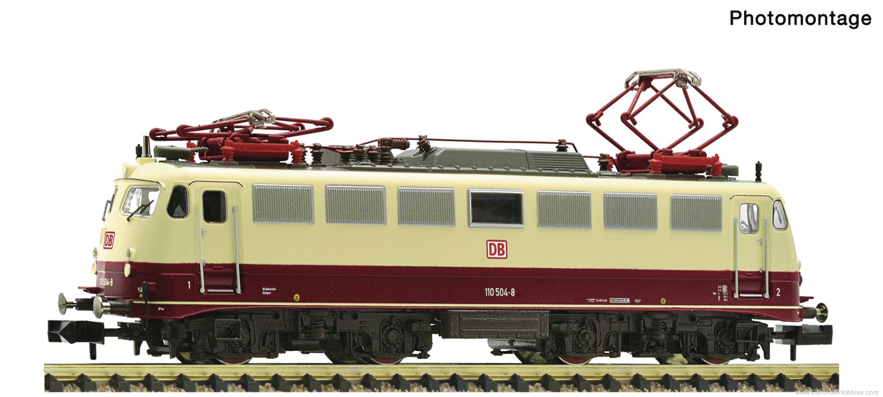 Fleischmann 7570082 DB AG 110 504 Electric Locomotive DCC w/Sound