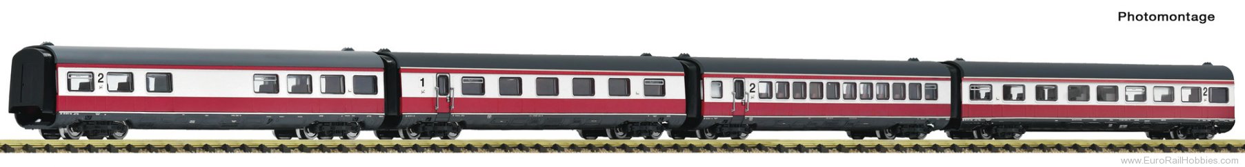 Fleischmann 7760011 4 Piece Set: 'Max Liebermann' Supplementary C