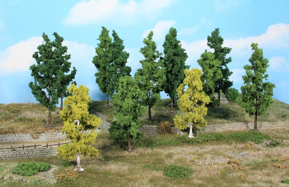 Heki 1325 Heki Mini Forest Set 27 Deciduous Trees 11-14