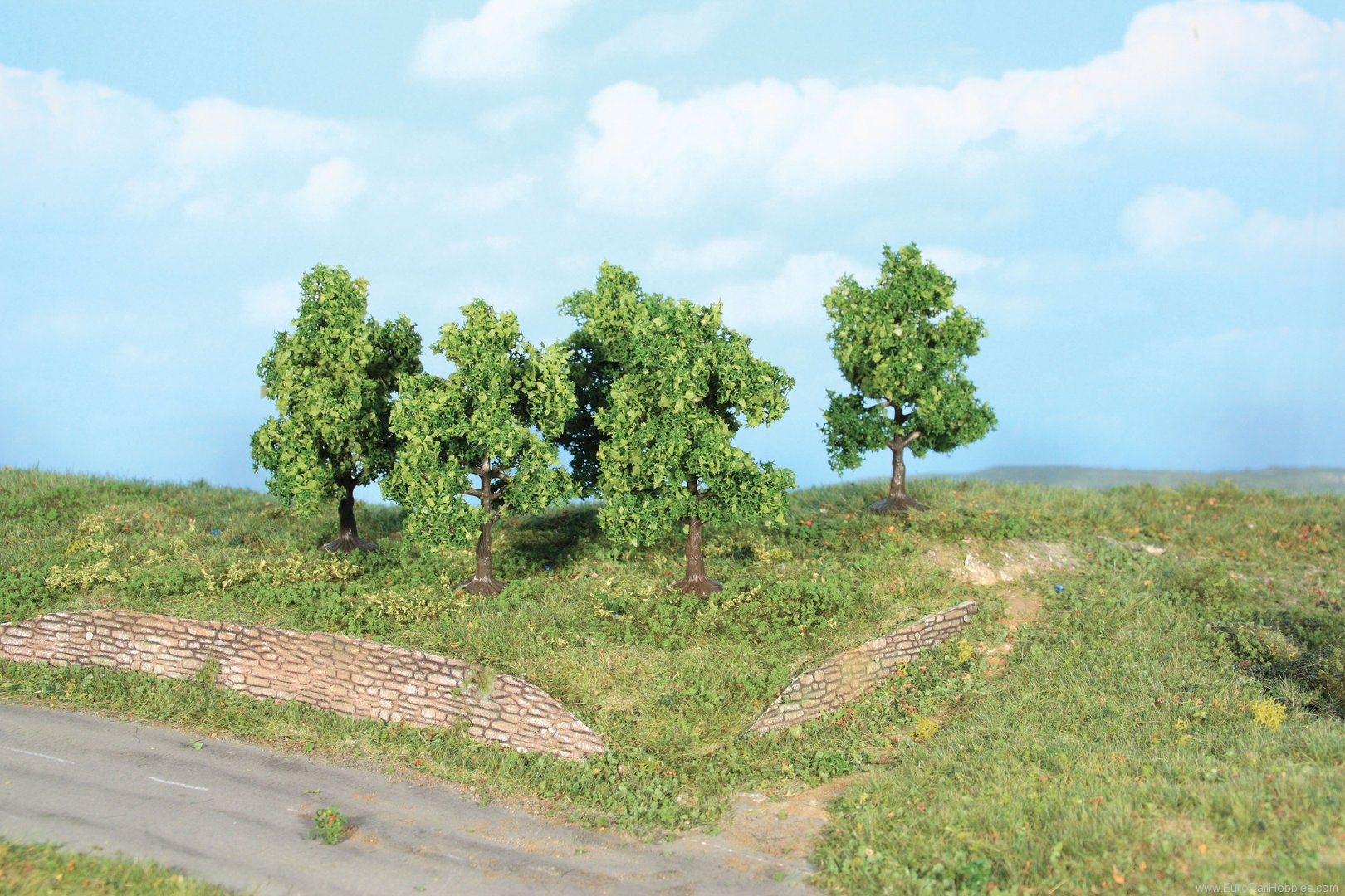 Heki 19111 5 ObstbÃ¤ume 7 cm - Realistic Series