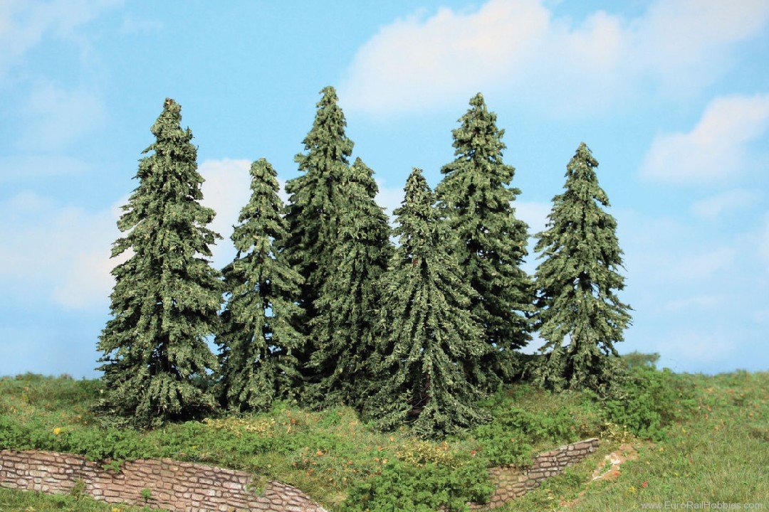 Heki 21802 Heki Weathered Spruce Trees 10-14 cm / 7 Piec
