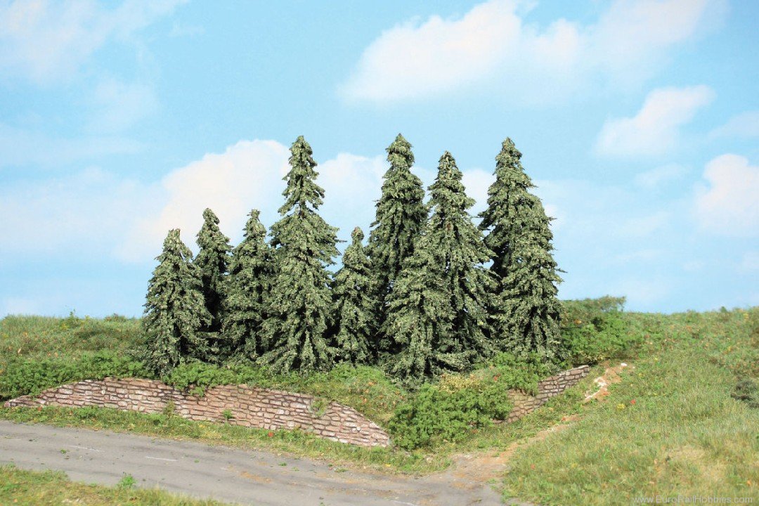 Heki 21803 Heki Weathered Spruce Trees 7-11 cm / 10 Piec