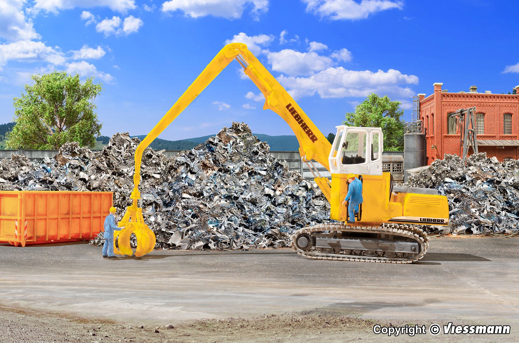 Kibri 11287 H0 LIEBHERR 934 transfer device