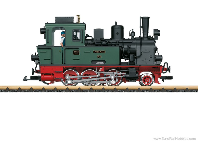 LGB 24743 LGB DEV Spreewald Steam Locomotive (MFX/DCC S