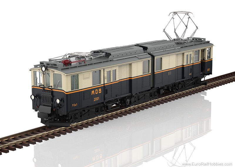 LGB 26662 LGB HIGH-END MOB Class FZe 6/6 Railcar (MFX/D