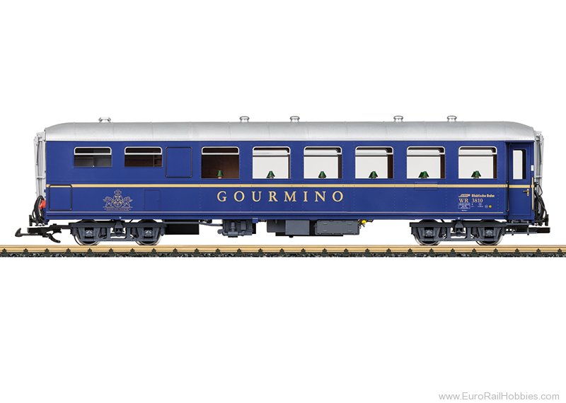 LGB 30522 LGB RhB Dining Car WR 3810