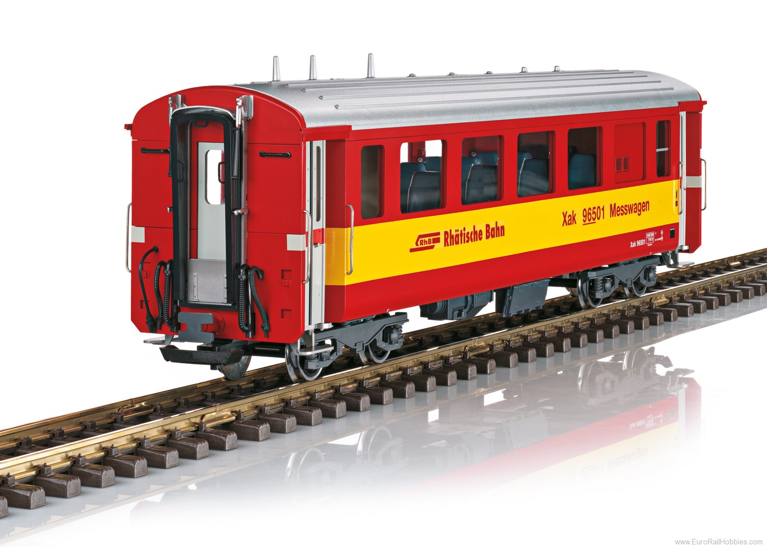 LGB 30681 LGB - RhB Radio Test Car (2025 Insider Club M