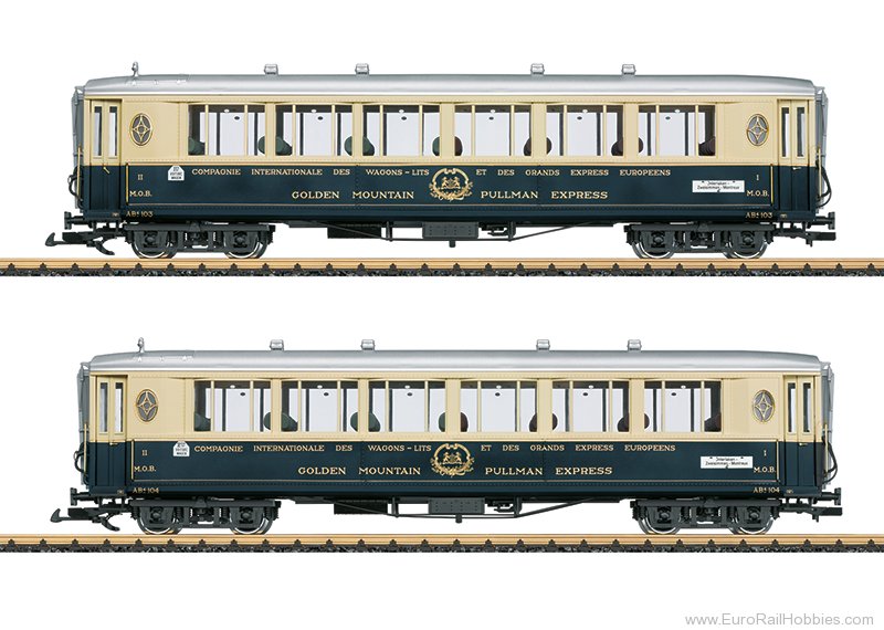 LGB 36660 LGB MOB Golden Salon Express Passenger Coach 