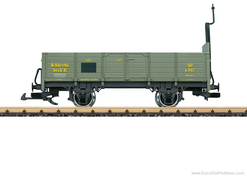 LGB 40273 LGB Royal Saxon State Railways Gondola